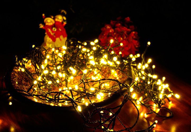 Krásné vánoční osvětlení vytvoří tu správnou sváteční náladu